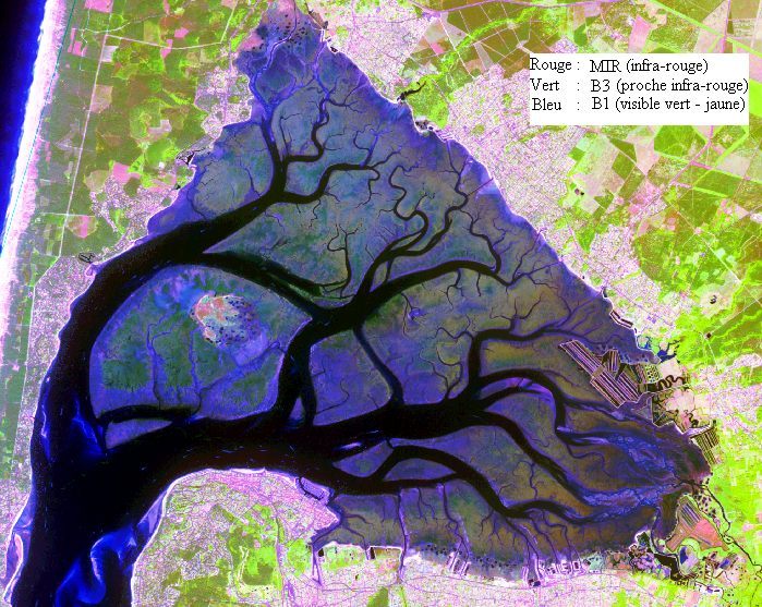 Bases de données d'images satellite